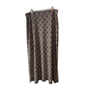 Talbots Woman Slit Hem Maxi Skirt X